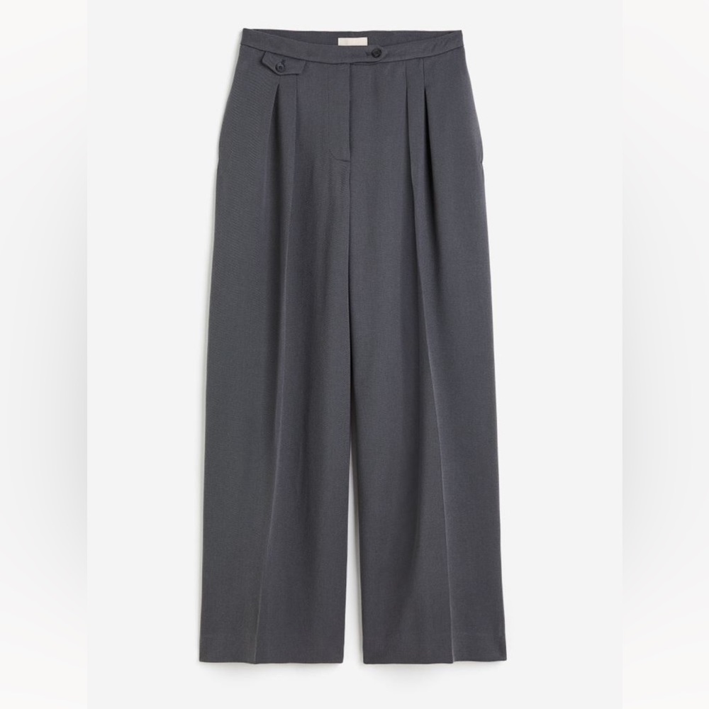 H&M Premium Collection Wool-Blend Wide-leg Pants(9)